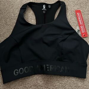 Brand new with tags Good American sports bra